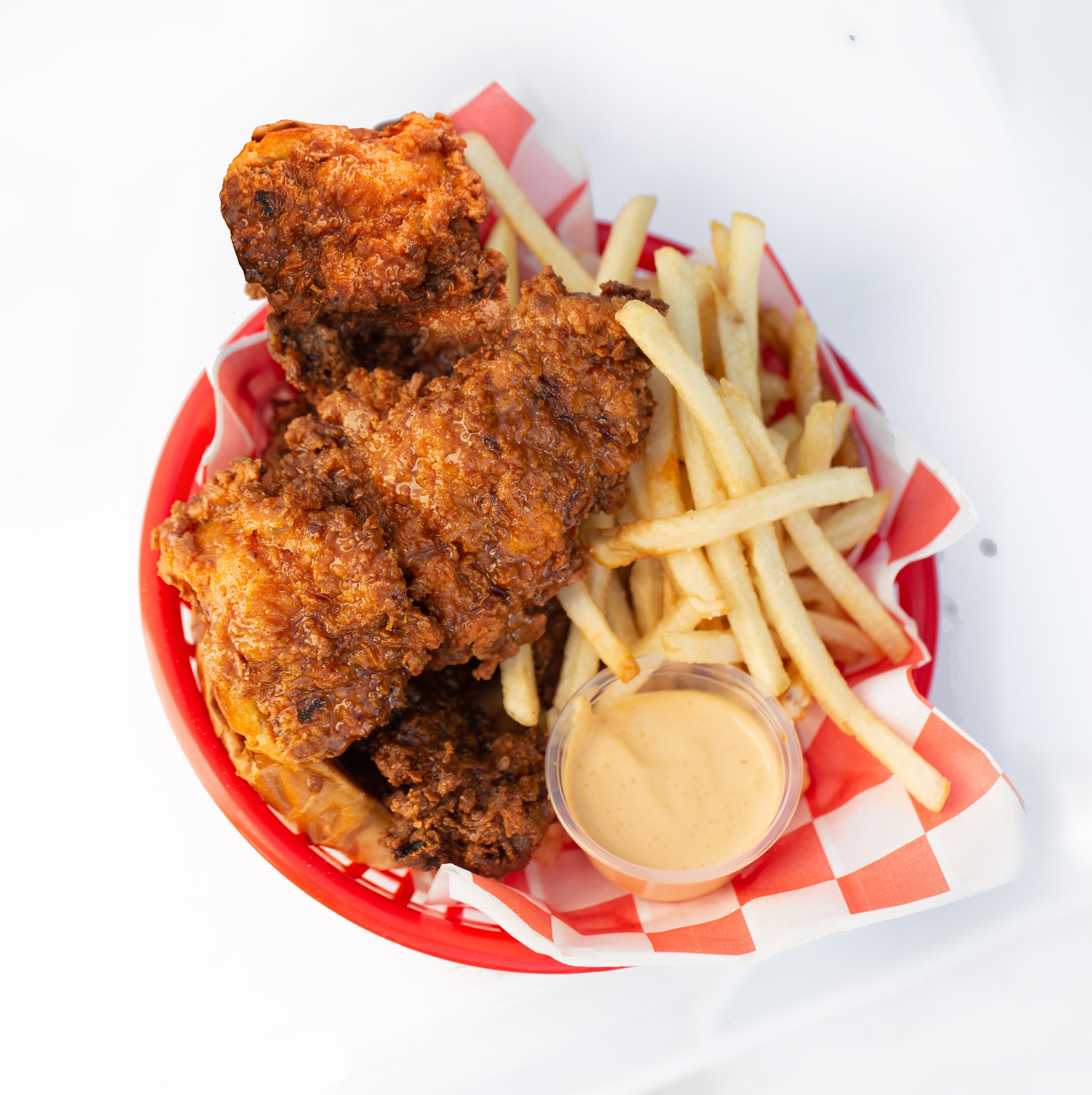 Honey Butter Chicken Tendies Basket Bebe Zito Ice Cream